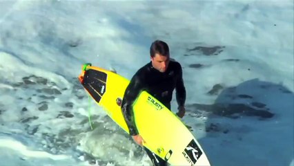 Экстрим серфинг на летних волнах