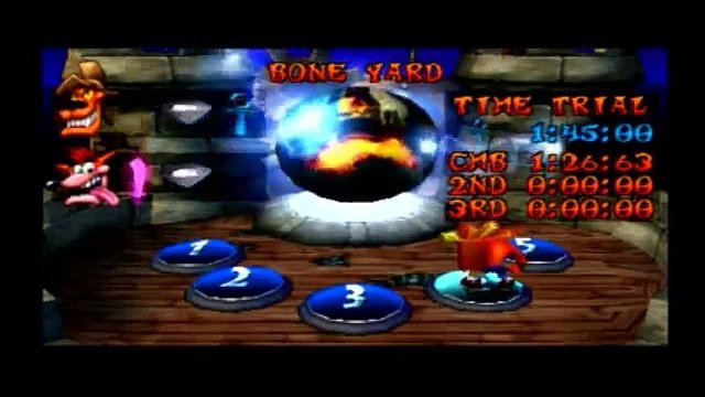 Lets Play Crash Bandicoot: Warped - Ep. 3 - Trouncing Tiny!