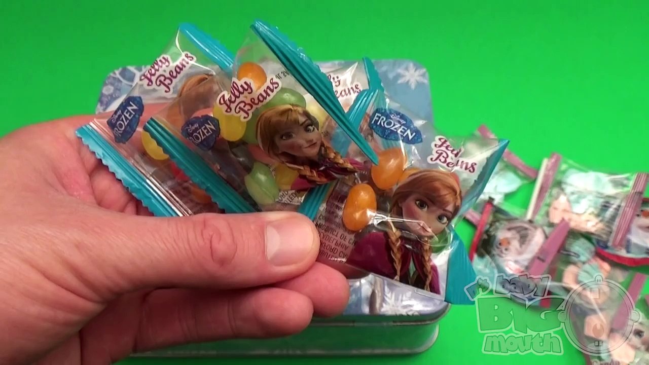 Baby Big Mouth Surprise Egg Lunchbox! Disney Frozen Edition! With a HUGE JUMBO Surprise Egg!