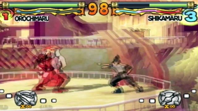 [PS2] Walkthrough - Naruto Ultimate Ninja - Saga de Orochimaru