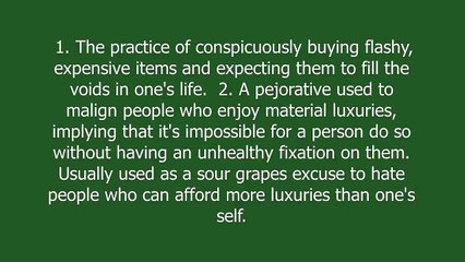 consumerism meaning and pronunciation