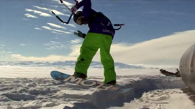 Сноукайтинг - прыжки, скорость, экстрим!