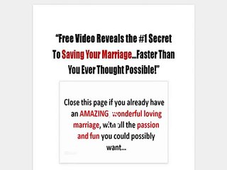 Your Marriage Savior