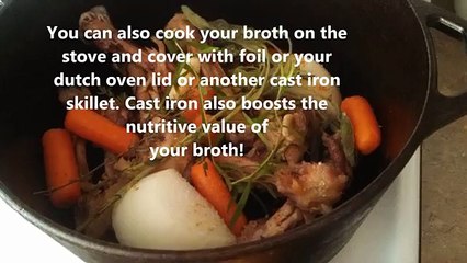 Make Your Own Bone Broth with a Crockpot - Health Elixir