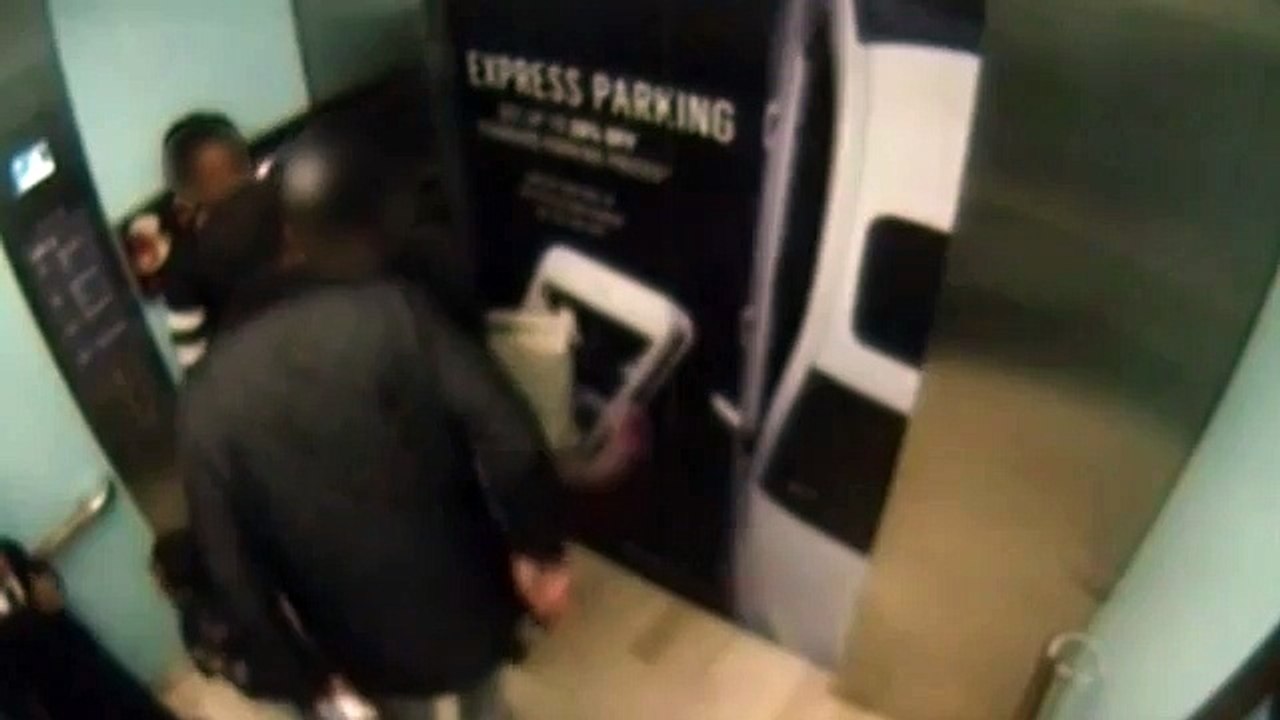 shocking cctv video a man punching in a woman face