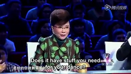 3 Year Old Chinese Boy Performs For An Audition