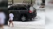 Woman spotted sneaking home in West Virginia snowstorm with no pants or shoes