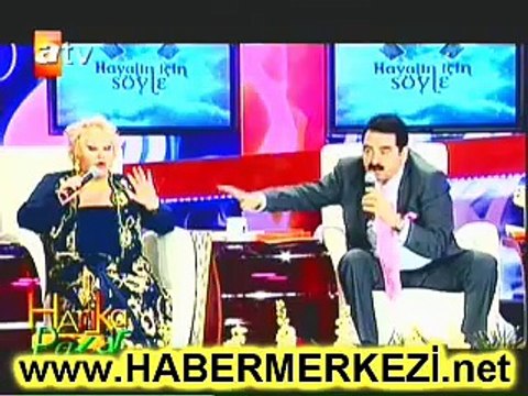 İbrahim Tatlıses ve Muazzez Abacı birbirine girdi.