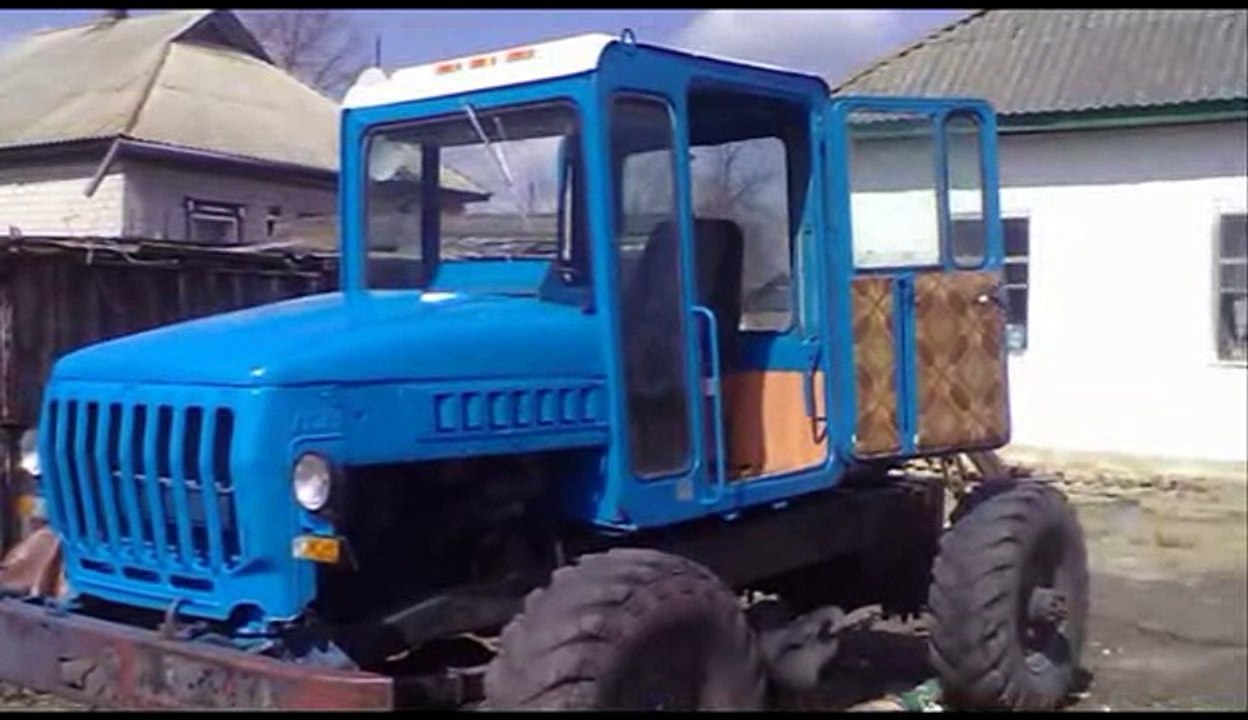 #211. ТРАКТОР ИЗ ГАЗ 66 ТЮНИНГ 4Х4 OFFROAD (АВТО БЛОГ 2014)