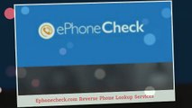Ephonecheck.com Background Check Services