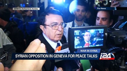 Syrian opposition in Geneva for peace talks