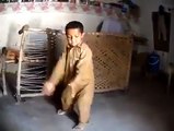 A little boy dancing on PTI song