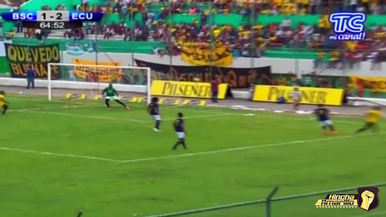 Min- 64 Gol de Erick Castillo - Barcelona SC 2-2 Ecuador