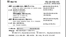 Cùng nhau học tiếng Nhật - Japan in my love - Bài 16 - Đài NHK [やさしい日�