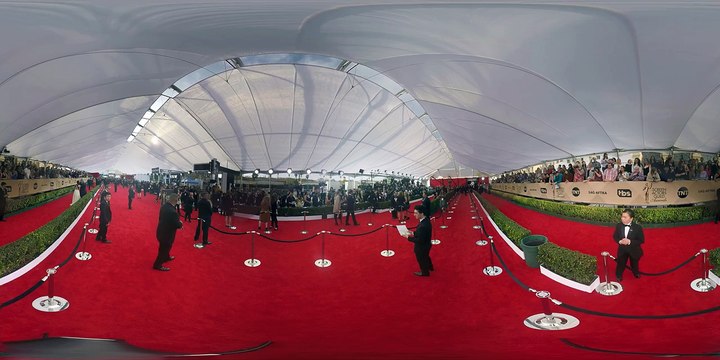 360º Video of the 22nd Annual SAG Awards Red Carpet