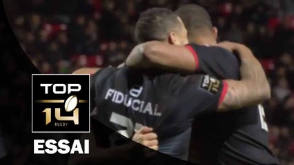 TOP 14 - Toulouse - Pau : 54-3 Essai Vincent CLERC (TLS) - J14 - Saison 2015/2016