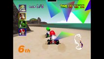 Super Mario Kart Episode 3 - Super Mario Games for Kids - free - Mario and Luigi