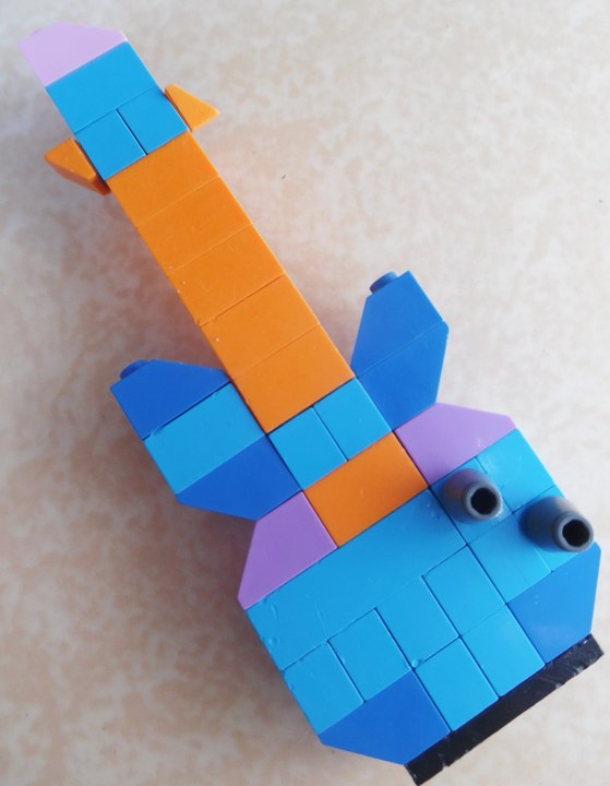 How to build lego guitar, lego city,lego shop,lego toys,lego moc