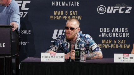 Conor McGregor takes over the UFC 197 on-sale press conference