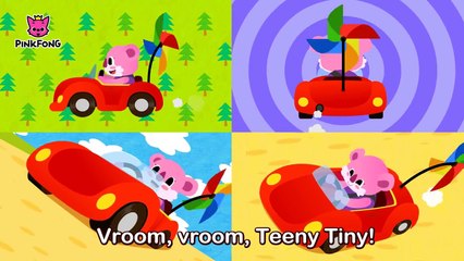 Teeny Tiny | Car Songs | PINKFONG Songs for Children