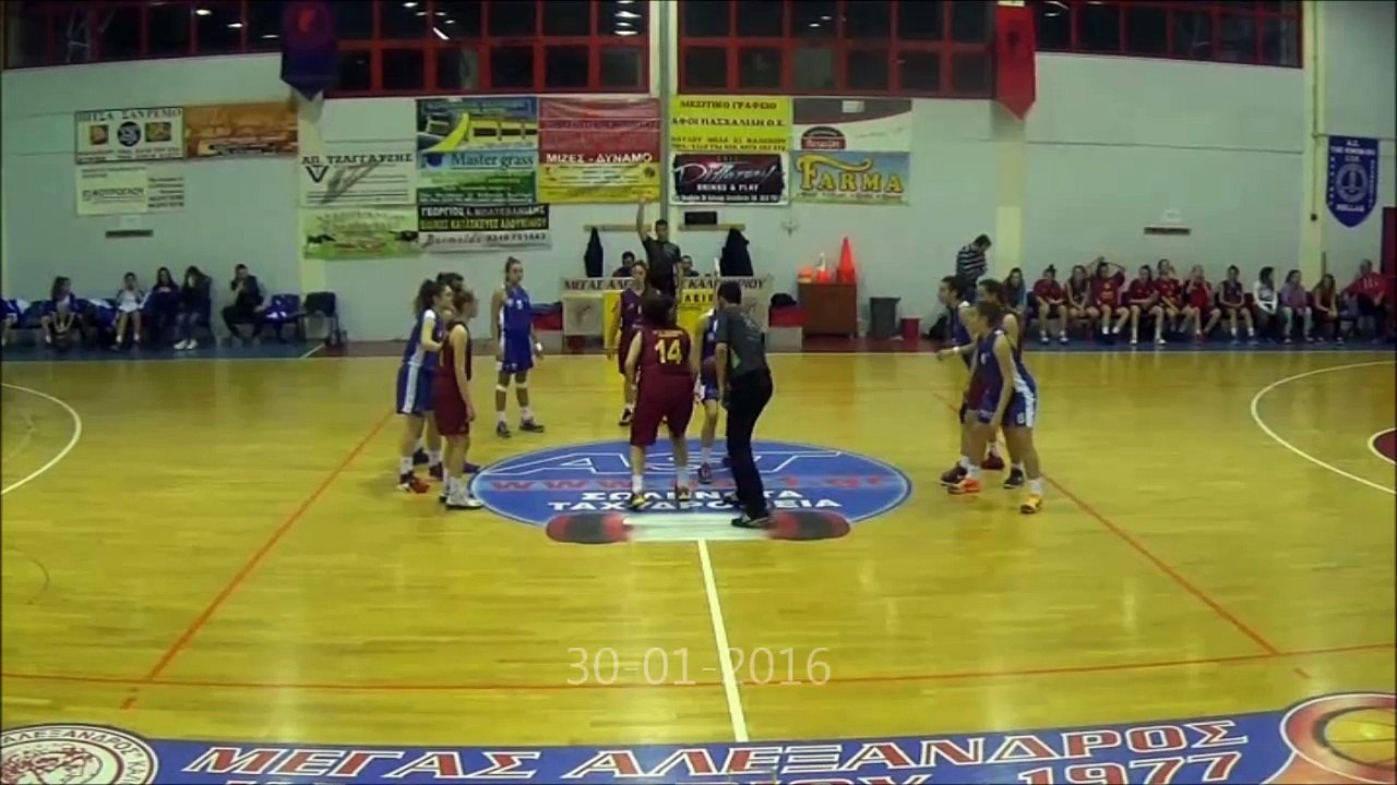 highlights Κορασίδων 1ος Όμιλος Μ.Αλέξανδρος Κα...