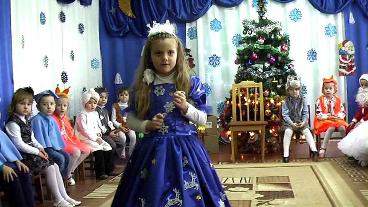 Новогодний утренник в детском саду с.Олешник