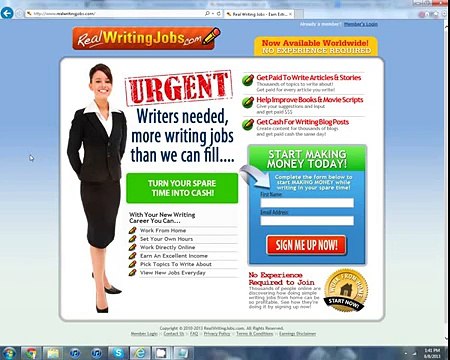 Real Writing Jobs - Find legit writing jobs online