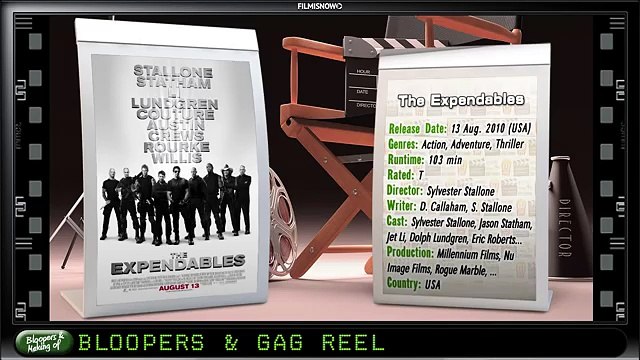 The Expendables (2010) Bloopers Outtakes Gag Reel