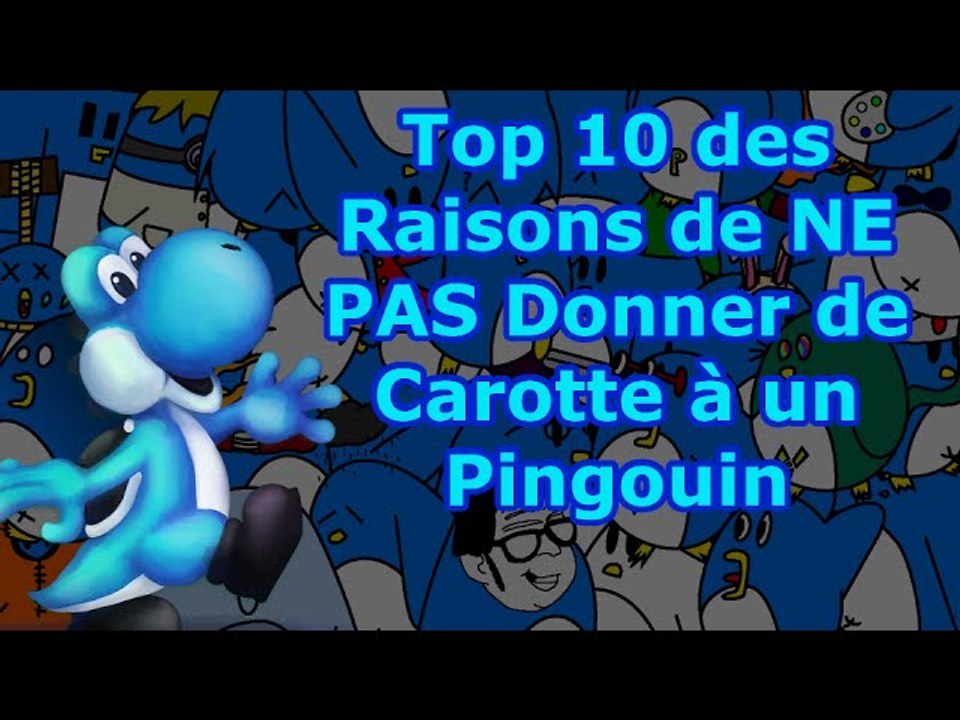 Top 10 des Raisons de NE PAS Donner de Carotte à un Pingouin
