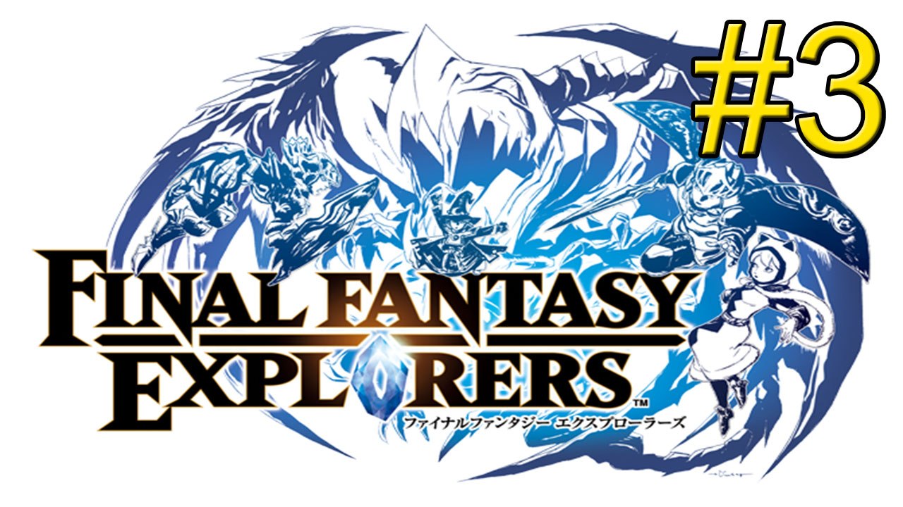 Final Fantasy Explorers {3DS} part 3 — Red Dragon