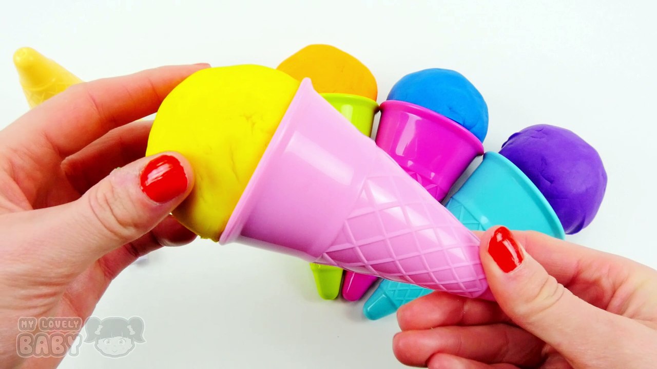 Play-Doh Ice Cream Cone with Surprise Toys