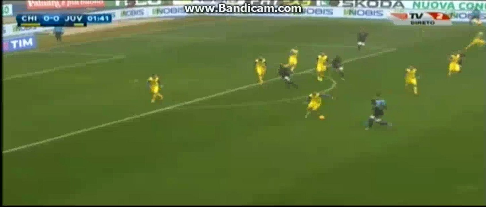 Juventus 1st SUPER CHANCE TO SCORE CHIEVO 0-0 JUVENTUS 31-01-2016