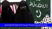 مولوی عزیز کی اہلیہ جبران ناصر اور شاہزیب خانزادہ کو دھمکاتے ہوئے