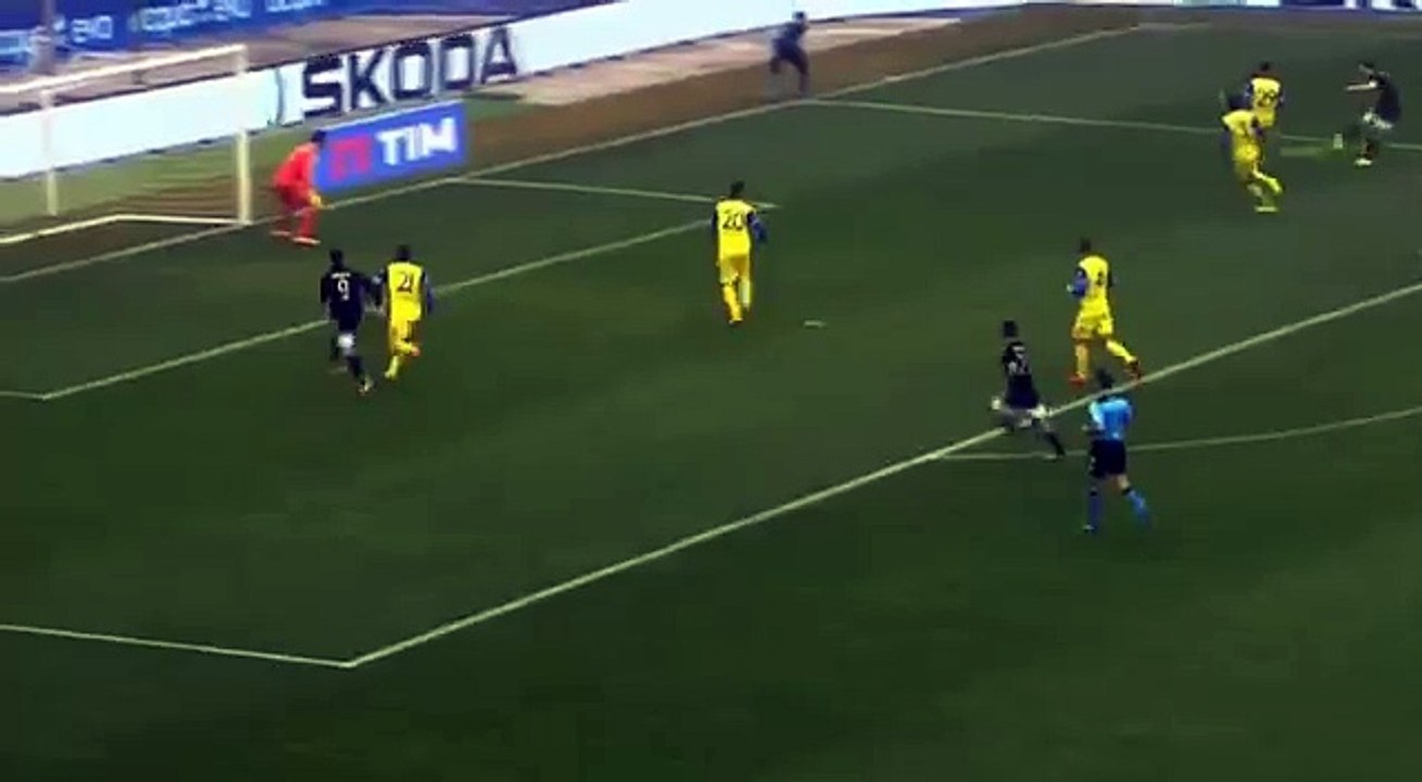 Alvaro Morata Goal Chievo vs Juventus 0-1 31012016 HD