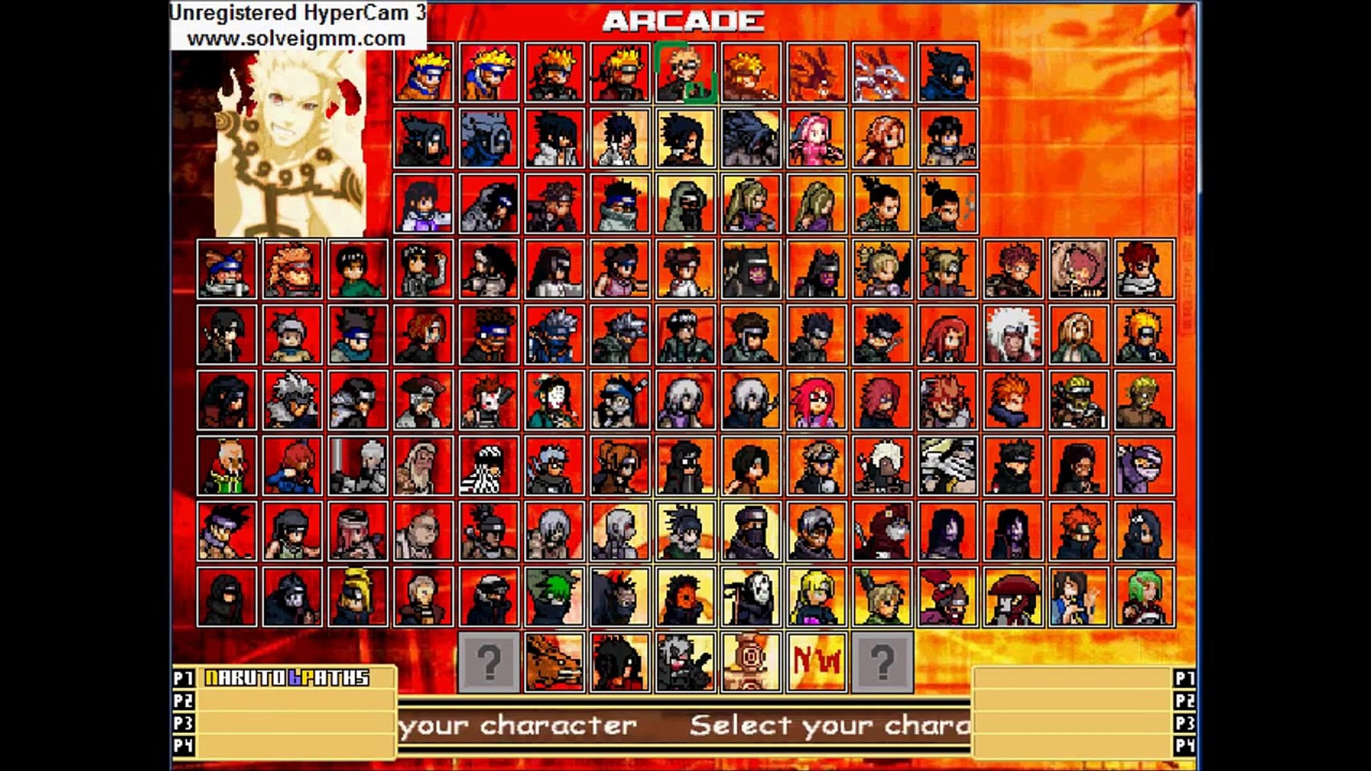 Category:Naruto Characters, MUGEN Database
