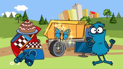 Edi Blue bir roket yapmak istiyor - Eğitici çizgi film - Bulmaca oyunu