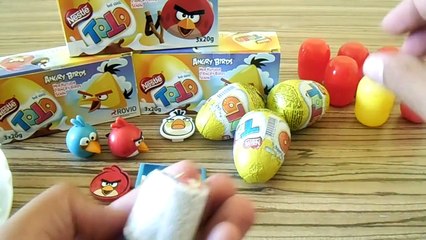 9 Nestle ToTo Angry Birds Sürpriz Yumurta Oyuncak Açımı