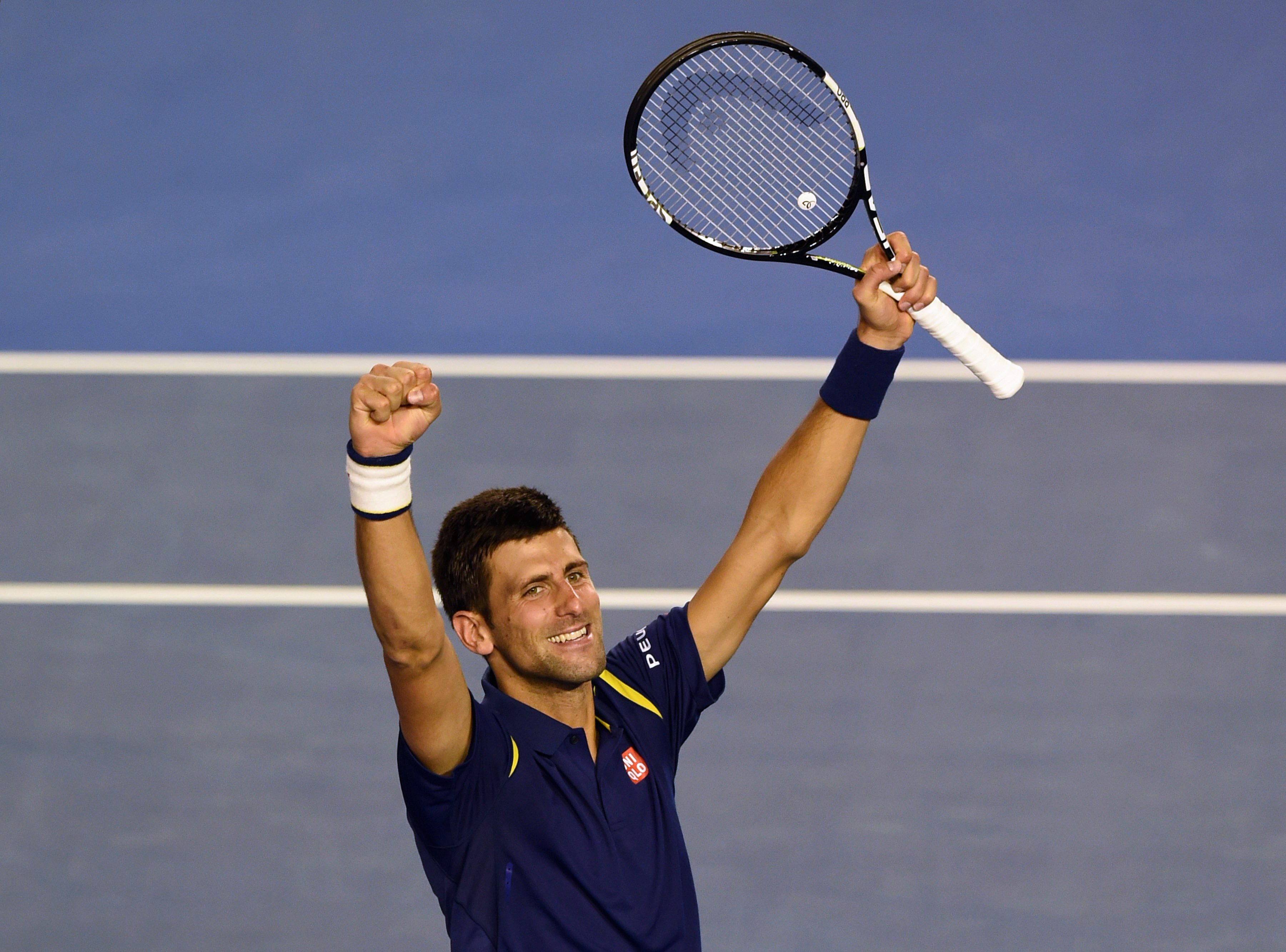 Novak Djokovic - Andy Murray 6-1, 7-5, 7-6 (7/3)