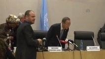 BM Genel Sekreteri Ban Ki-mun'un Basın Toplantısı - Addis