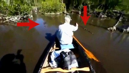 Guy Freaks Out Over Killer Crocodiles