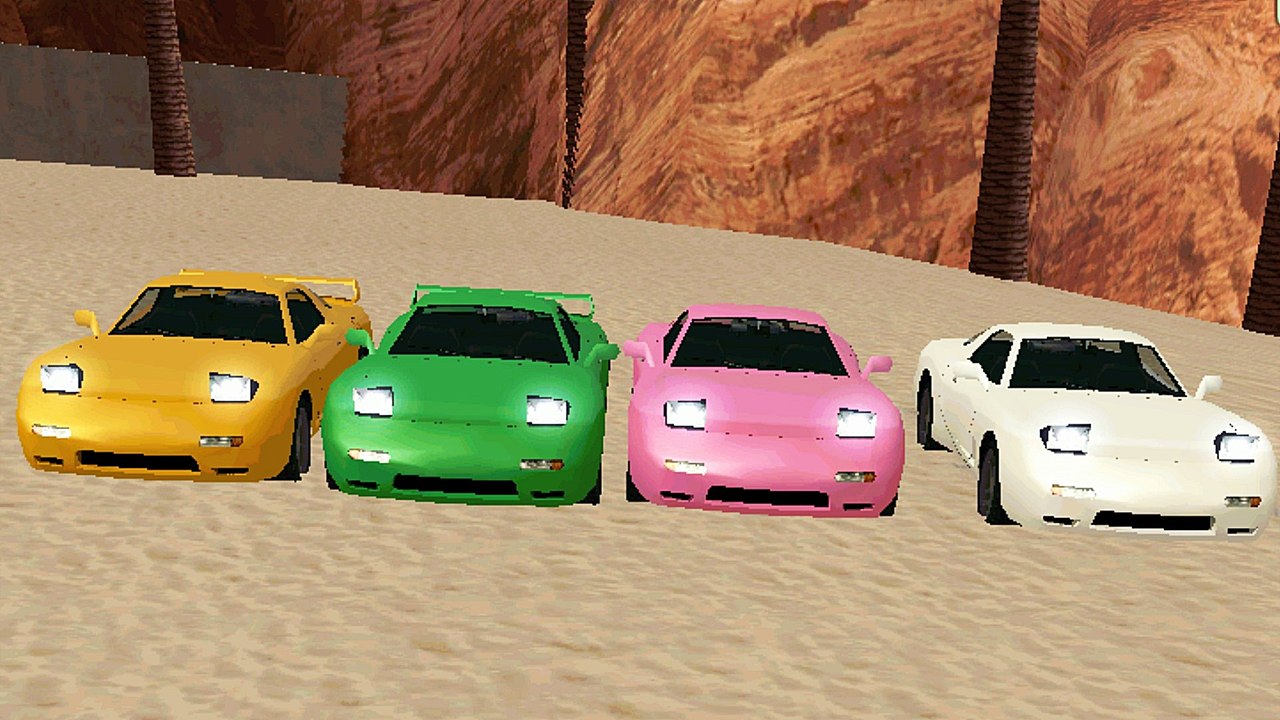 Yarış Arabası İle Renkleri Öğreniyorum - Eğitici