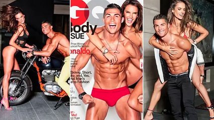 Cristiano Ronaldo Poses N@ked With Alessandra Ambrossio For GQ Photoshoot 2016 (Latest Sport)