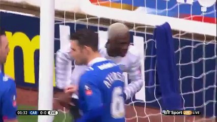 Arouna Kone goal ~ Carlisle vs Everton 0-1