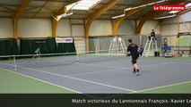 Tennis. Arras trop fort pour les 35 ans lannionnais