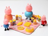 Peppa Pig George Pig na da Familia Voltas As Classrooms Jogando Bowling Peppa Pig Deluxe Kitchen Toy Baking with Mommy   Disney Frozen Deluxe Kitchen Toy Surprise Play Doh surprise eggs toy  barbie - Pig George e Peppa Pig Play Doh Alphabet