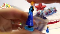 Disney Frozen Surprise Toy Eggs Queen Elsa Princess Anna Huevo Congelado Sorpresa Princesa