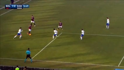Goal Anthony Mounier ~Bologna 1-0 Sampdoria~