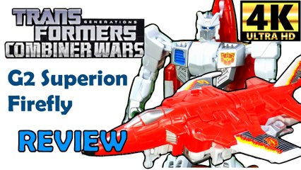 Transformers G2 Firefly/FireFlight Superion Combiner Wars Review