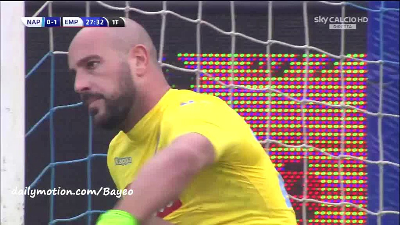 Leandro Paredes Goal HD - Napoli 0 -1 Empoli - 31-01-2016