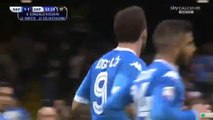 Gonzalo Higuaín Goal Napoli 1-1 Empoli Serie A